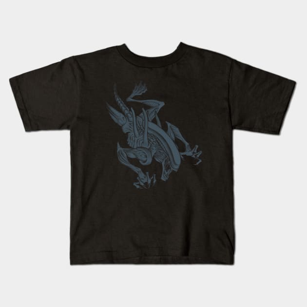 ALIEN Kids T-Shirt by ROBZILLA